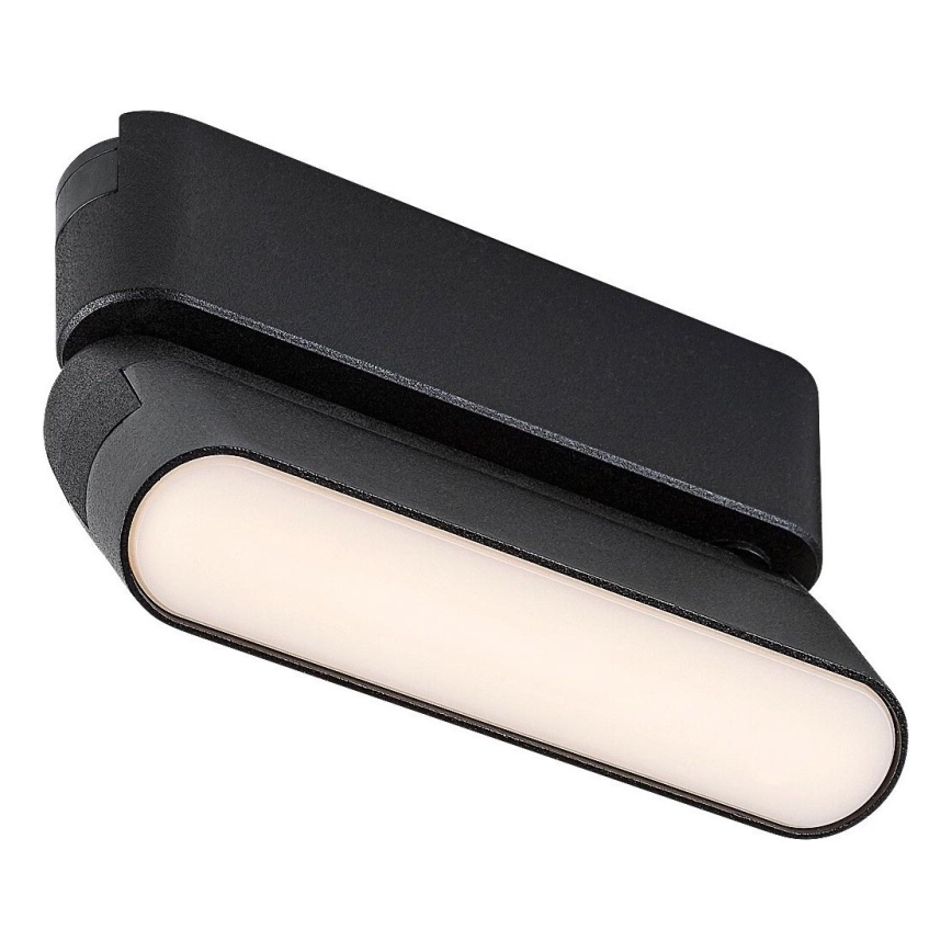 Rabalux - LED Takljus för 1-fas skenssystem LED/6W/230V 3000K 11,5 cm svart