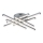 Rabalux - LED Takmonterad taklampa 6xLED/40W/230V 4000K