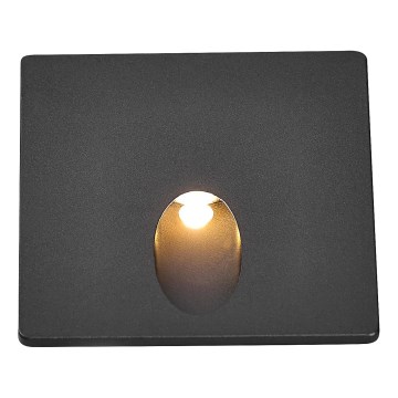 Rabalux - LED trappbelysning för utomhusbruk LED/3W/230V IP54 3000K svart