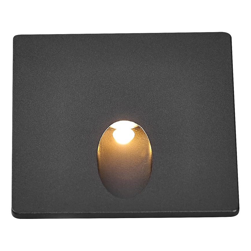 Rabalux - LED trappbelysning för utomhusbruk LED/3W/230V IP54 3000K svart