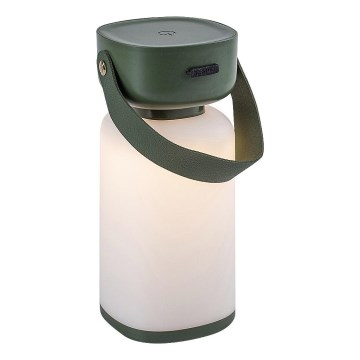 Rabalux - LED Utomhus dimbar touch uppladdningsbar bordslampa LED/3W/5V IP44 grön