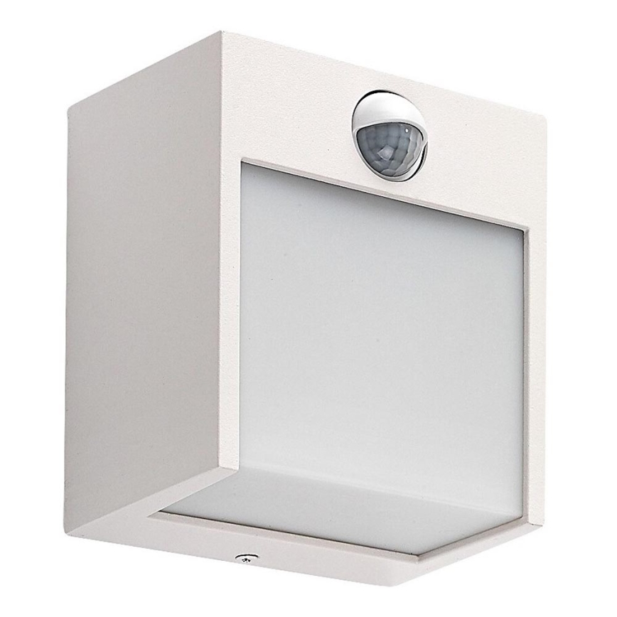 Rabalux - LED Utomhus väggbelysning med sensor LED/12W/230V white IP44