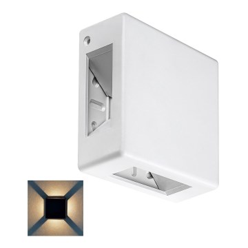 Rabalux - LED Utomhus vägglampa LED/6W/230V IP54 vit
