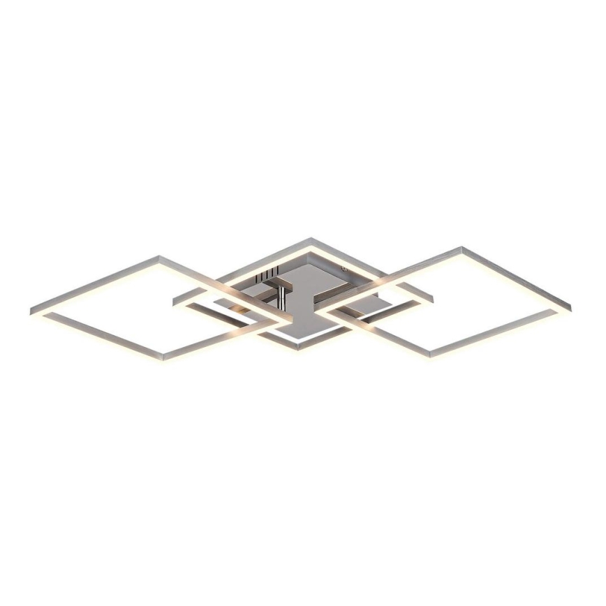 Rabalux - LED ytmonterad ljuskrona LED/43W/230V skinande krom 37x76,5 cm