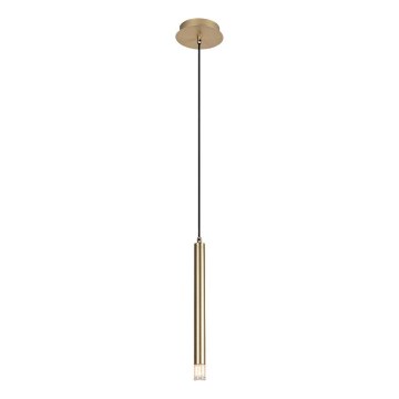Rabalux - Ljuskrona med textilsladd 1xG9/5W/230V guld