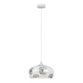 Rabalux - Pendellampa med kabel GINGER 1xE27/60W/230V