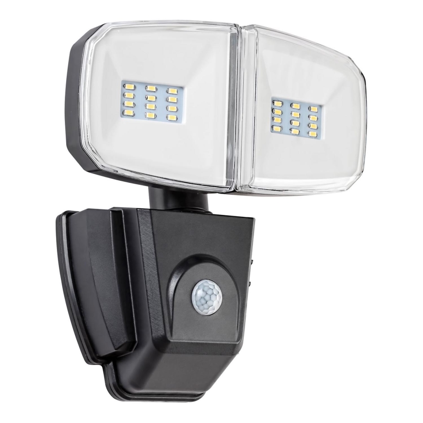 Rabalux - Solcellstrålkastare med sensor LED/12W/3,7V IP44 4000 mAh