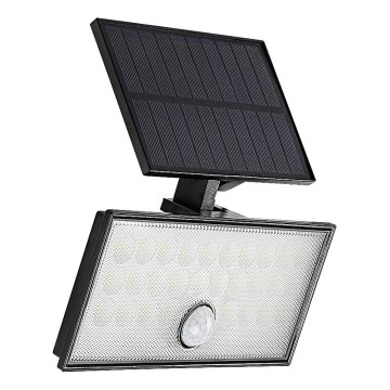 Rabalux - Solcellstrålkastare med sensor LED/8W/3,7V 1800mAh IP65 + fjärrkontroll