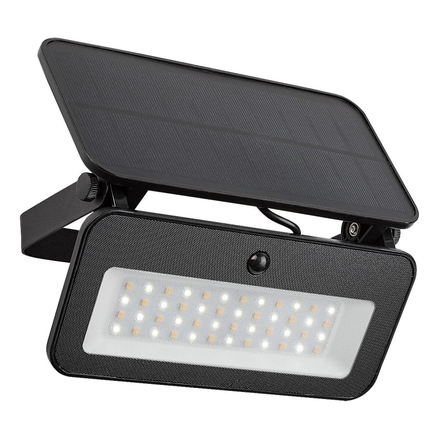 Rabalux - Solcellstrålkastare med sensor LED/8W/3,7V 3000/4000/6500K IP65 2600 mAh
