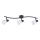 Rabalux - Spotlampa 3x E14/40W/230V