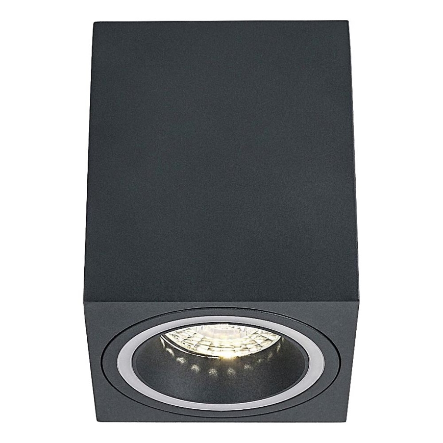 Rabalux - Spotlight 1xGU10/25W/230V vinklat antracit