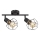 Rabalux - Spotlight 2xE27/40W/230V svart
