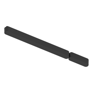Rabalux - Strömförsörjning för ljus i skensystem 80W/230V 10,2 + 41 cm svart
