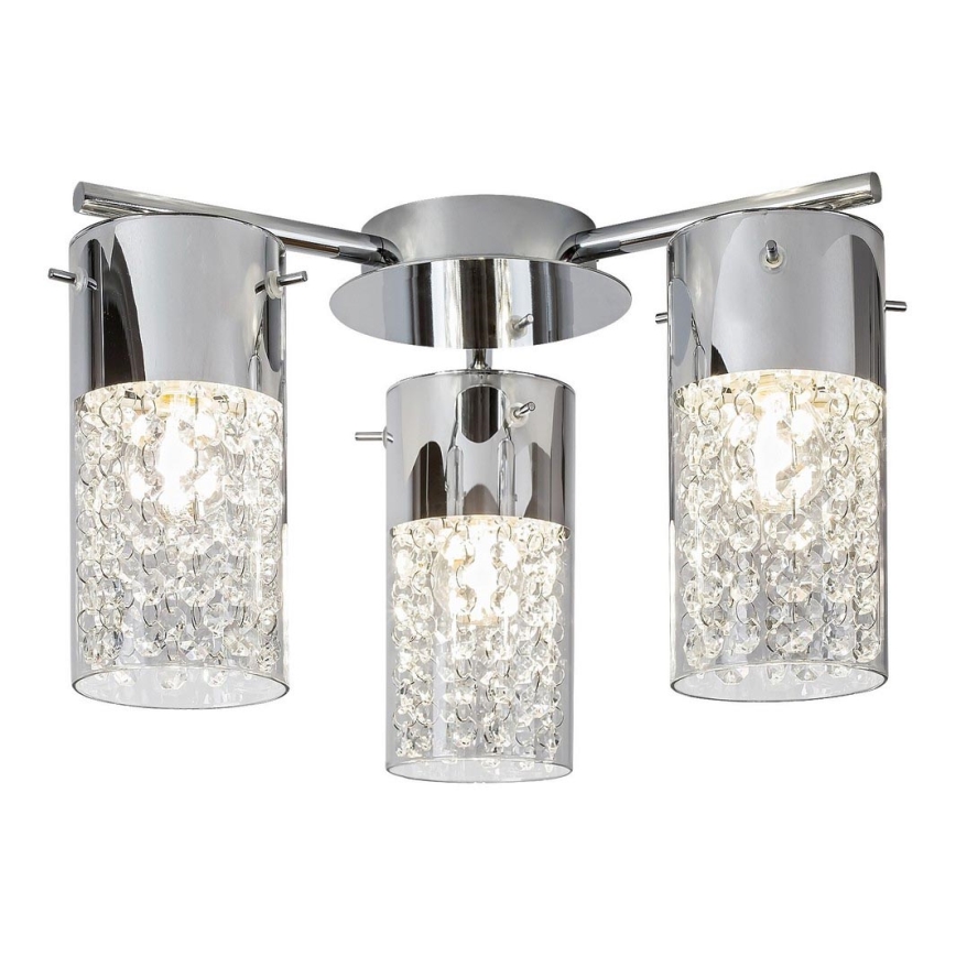 Rabalux - Taklampa för badrum 3xE14/40W/230V IP44 Ø 33,5 cm