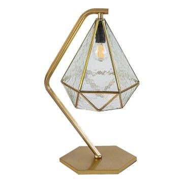 Rabalux - Tiffany färgat glas bordslampa 1xE14/40W/230V guld