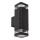Rabalux - Utomhus Väggbelysning 2xGU10/25W/230V IP44 svart