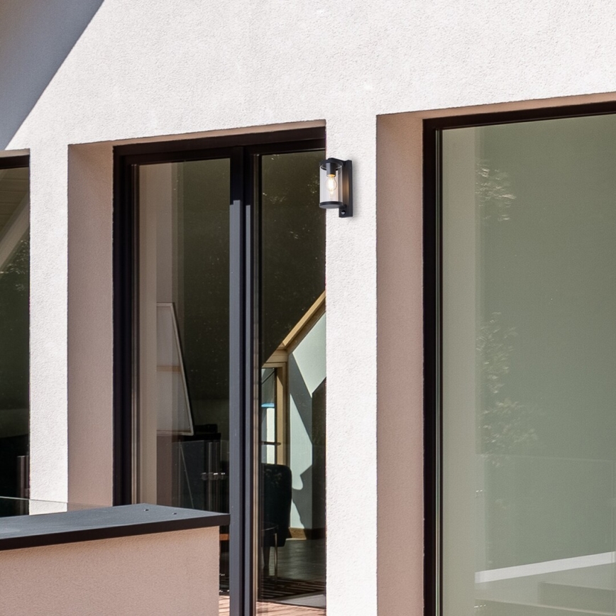 Rabalux – Utomhus Väggbelysning med sensor 1×E27/60W/230V IP44
