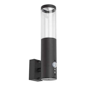 Rabalux – Utomhus Väggbelysning med sensor 1×GU10/7W/230V IP44