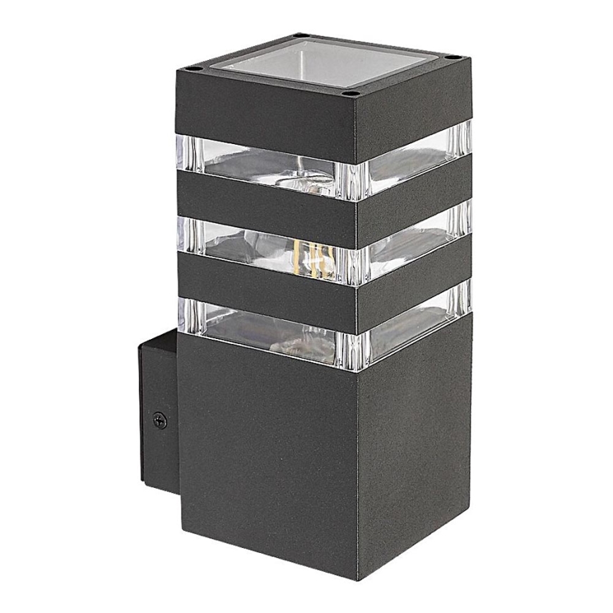 Rabalux - Utomhus vägglampa 1xE27/12W/230V IP44