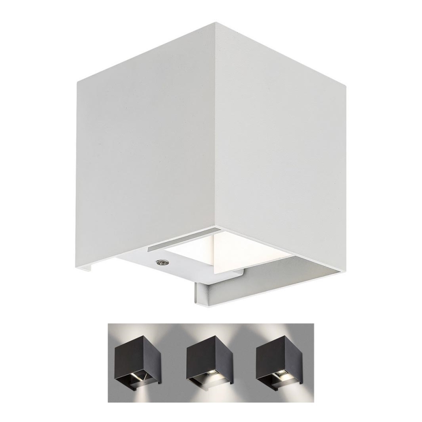 Rabalux - Utomhus vägglampa 1xG9/42W/230V IP54 vit