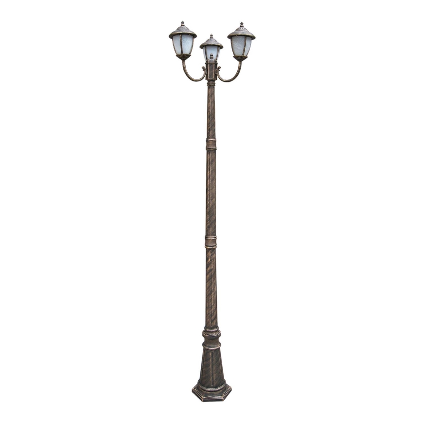 Rabalux - Utomhuslampa 3xE27/60W/230V 210 cm