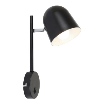 Rabalux - Vägglampa  1xE14/40W/230V svart 