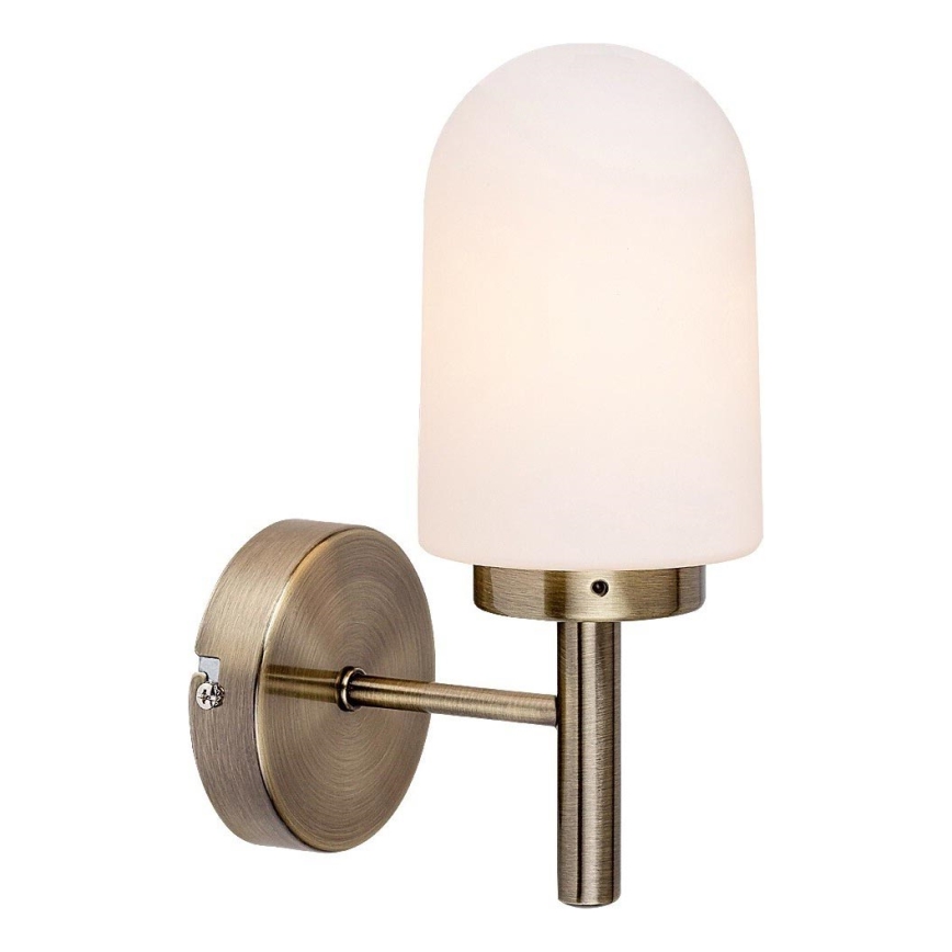 Rabalux - Vägglampa för badrum 1xE14/10W/230V IP44 brons