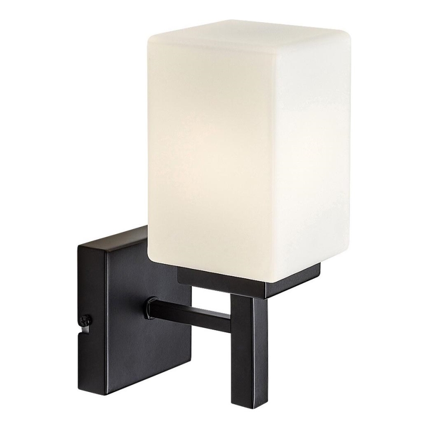 Rabalux - Vägglampa för badrum 1xE14/10W/230V IP44 svart