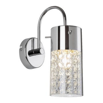Rabalux - Vägglampa för badrum 1xE14/40W/230V IP44 skinande krom