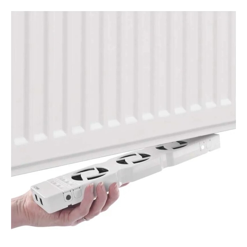Radiatorfläktar 5/230V vit
