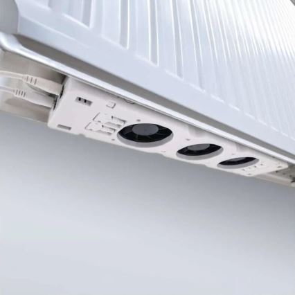 Radiatorfläktar 5/230V vit