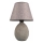 RAMZES Bordslampa 1xE27/40W/230V Grå