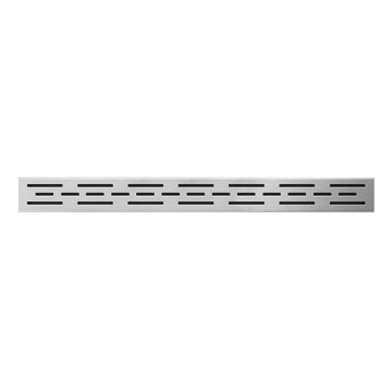 Ränngaller 69,5 x 2,3 cm, rostfritt stål/silver