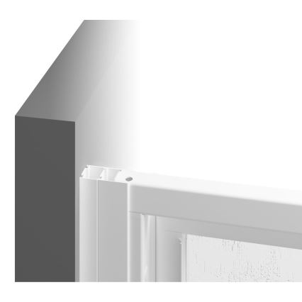 Ravak 00V701R211 - Tredelade duschdörrar SUPERNOVA 90 x 198 cm, vit