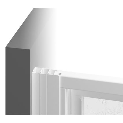 Ravak 00V701R211 - Tredelade duschdörrar SUPERNOVA 90 x 198 cm, vit