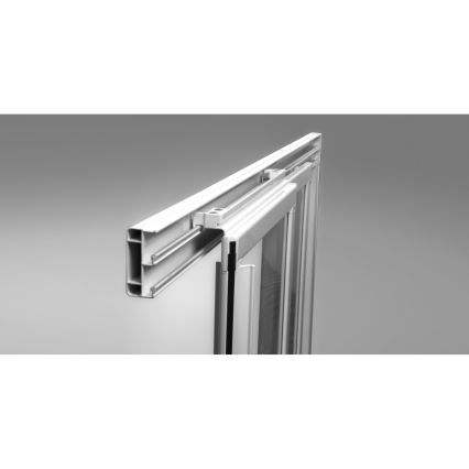 Ravak 00VG01R211 - SUPERNOVA tredelade duschdörrar 120x198 cm vit