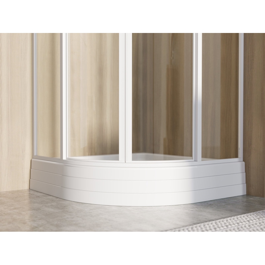 Ravak A207001120 - Kvadrantformat duschkar RONDA 90x90 cm vit