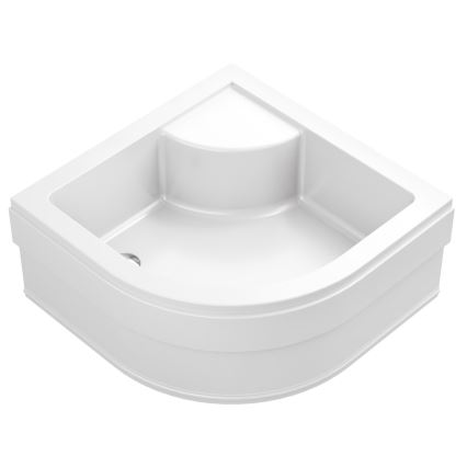 Ravak A217001020 - Kvadrantformat duschkar SABINA 90x90 cm vit