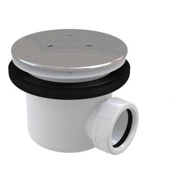Ravak X01309 - Avloppssifon för duschkar Ø 11,6 cm, blank krom