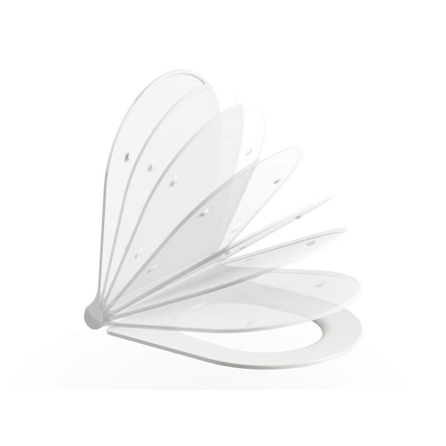 Ravak X01550 - Toalettsits SoftClose UNI, vit