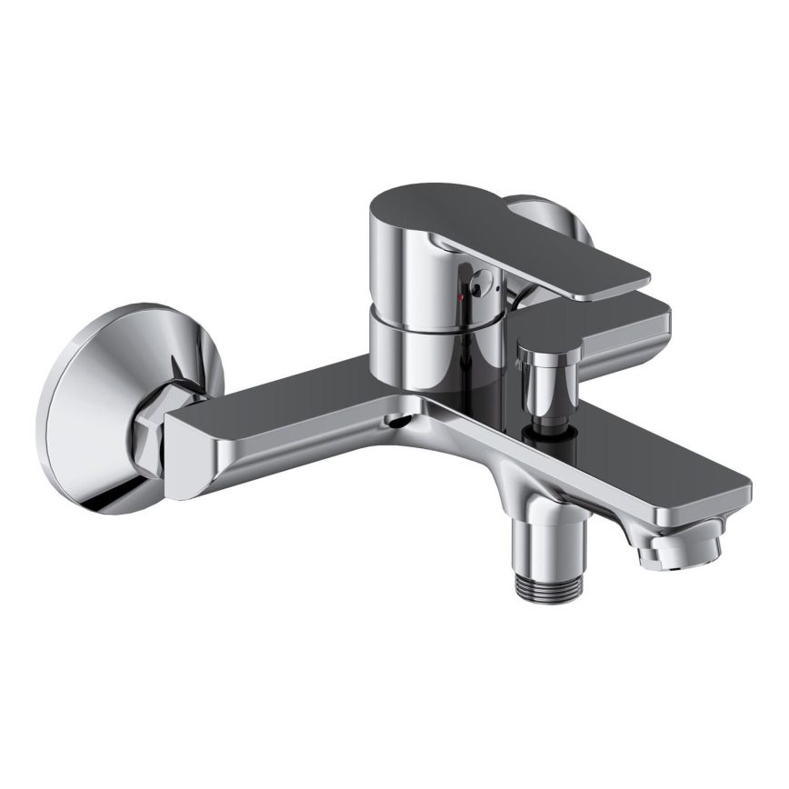 Ravak X070485 - Badkarsblandare SOLAR i blank krom