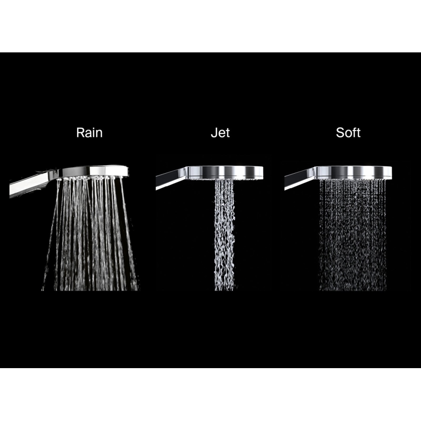 Ravak X07P009 - FLAT handdusch i blank krom