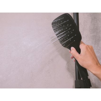 Ravak X07P569 - svart handdusch med tryckknapp