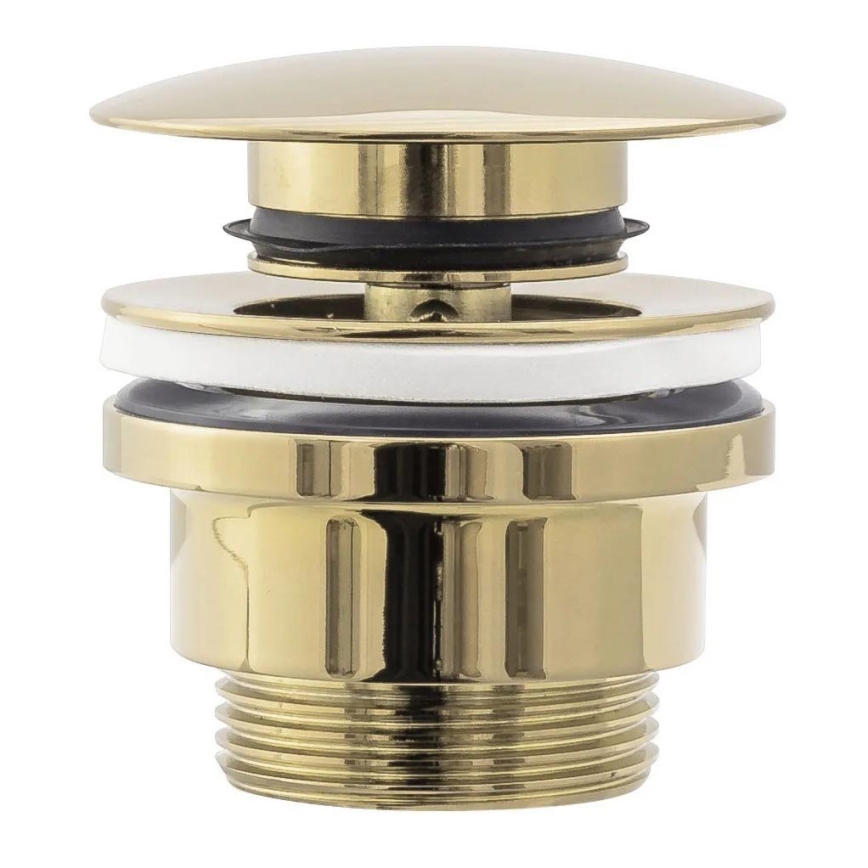 REA-A2360 - Tvättställsventil CLICK-CLACK Ø 6,4 cm, guld