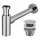 REA-A5693 - Tvättställssifon med CLICK-CLACK-bottenventil Ø 6,4 cm, blank krom