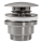 REA-A6000 - Bottenventil för tvättställ CLICK-CLACK Ø 6,4 cm, borstad nickel
