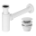 REA-A6952 - Tvättställssifon med CLICK-CLACK-bottenventil Ø 6,4 cm, vit