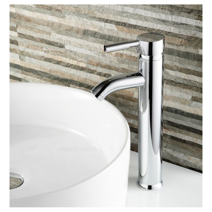 REA-B0027 - Tvättställsblandare GRAF 30,5 cm i blank krom