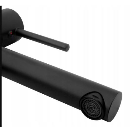 REA-B0229 - Tvättställsblandare TESS 31,5 cm svart