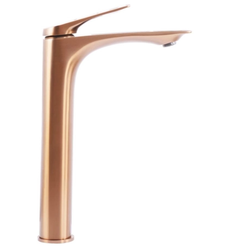 REA-B0493 - Tvättställsblandare AVALON 30 cm borstad koppar